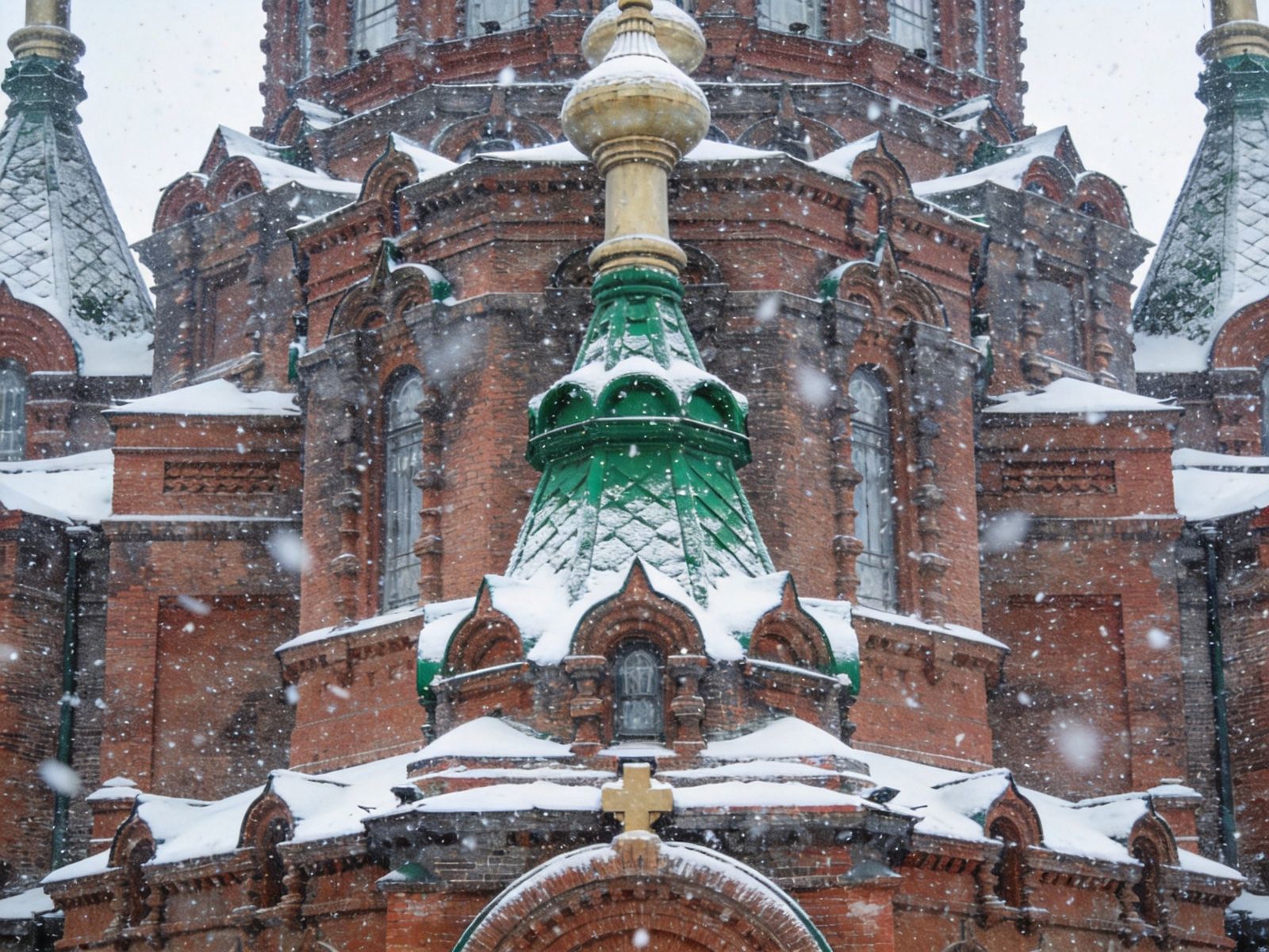 哈尔滨 · 圣索菲亚大教堂雪景