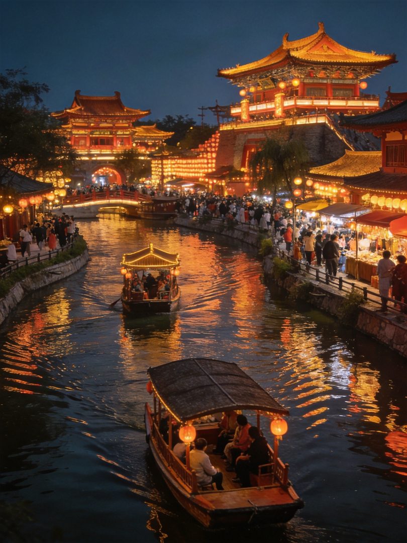 清明上河园夜景