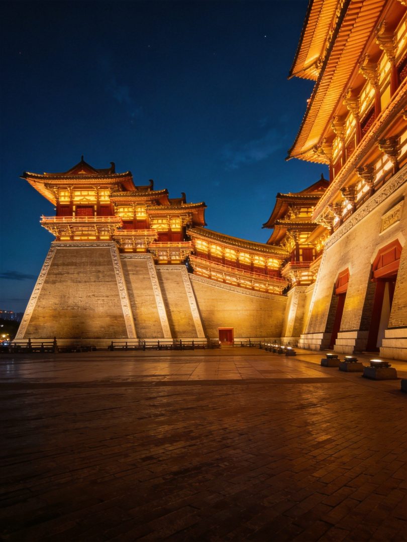 应天门夜景
