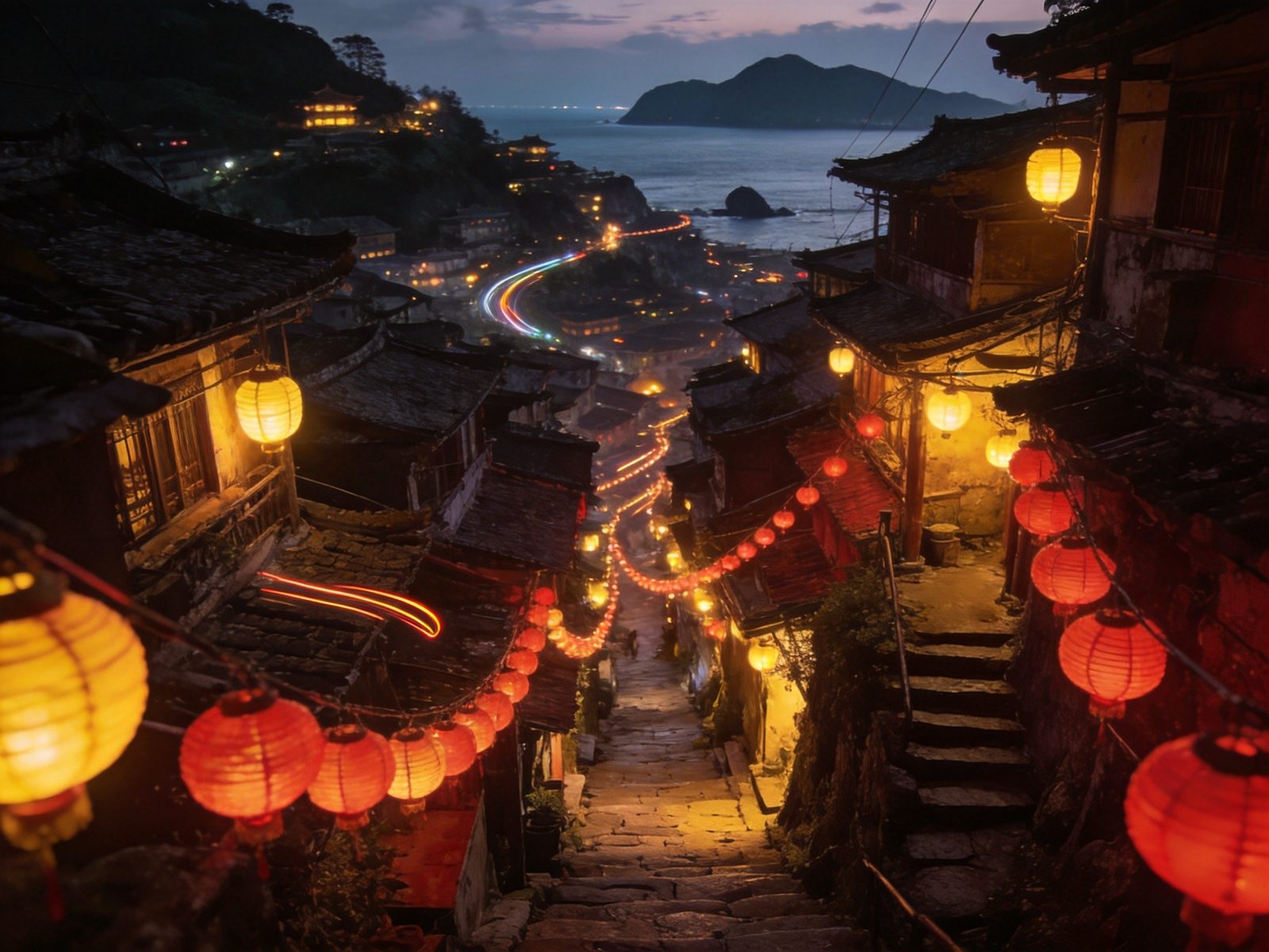 九份山城