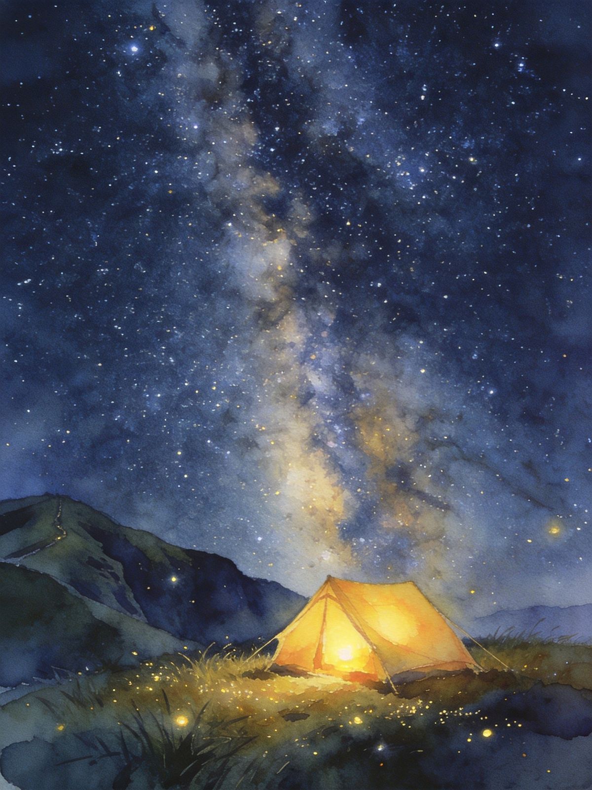 武功山星空露营