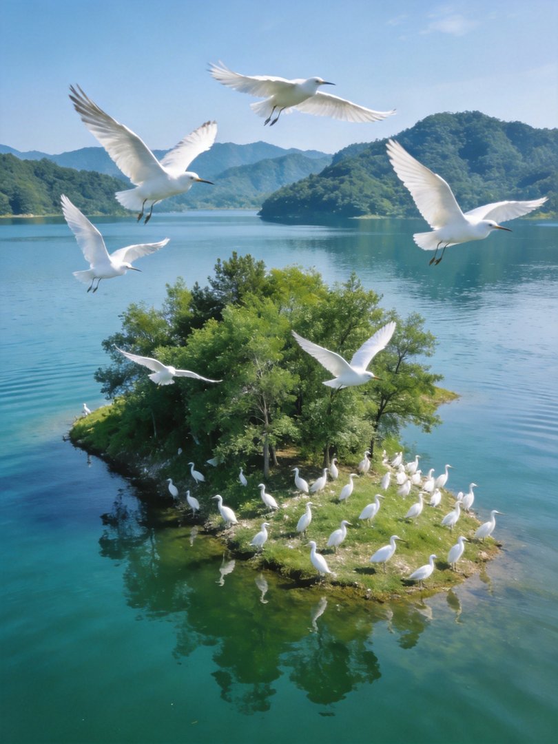 南湾湖鸟岛
