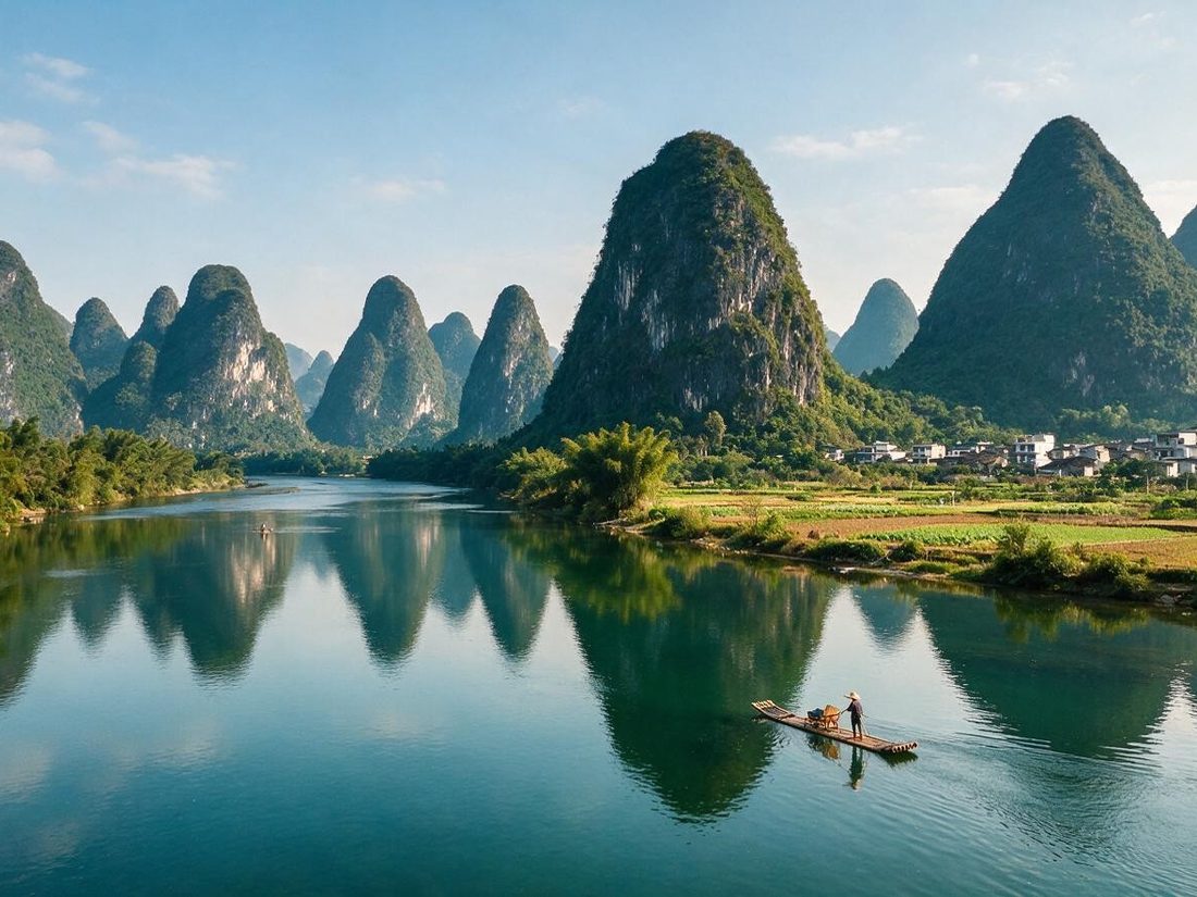 阳朔漓江山水