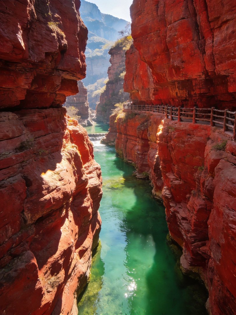 云台山红石峡
