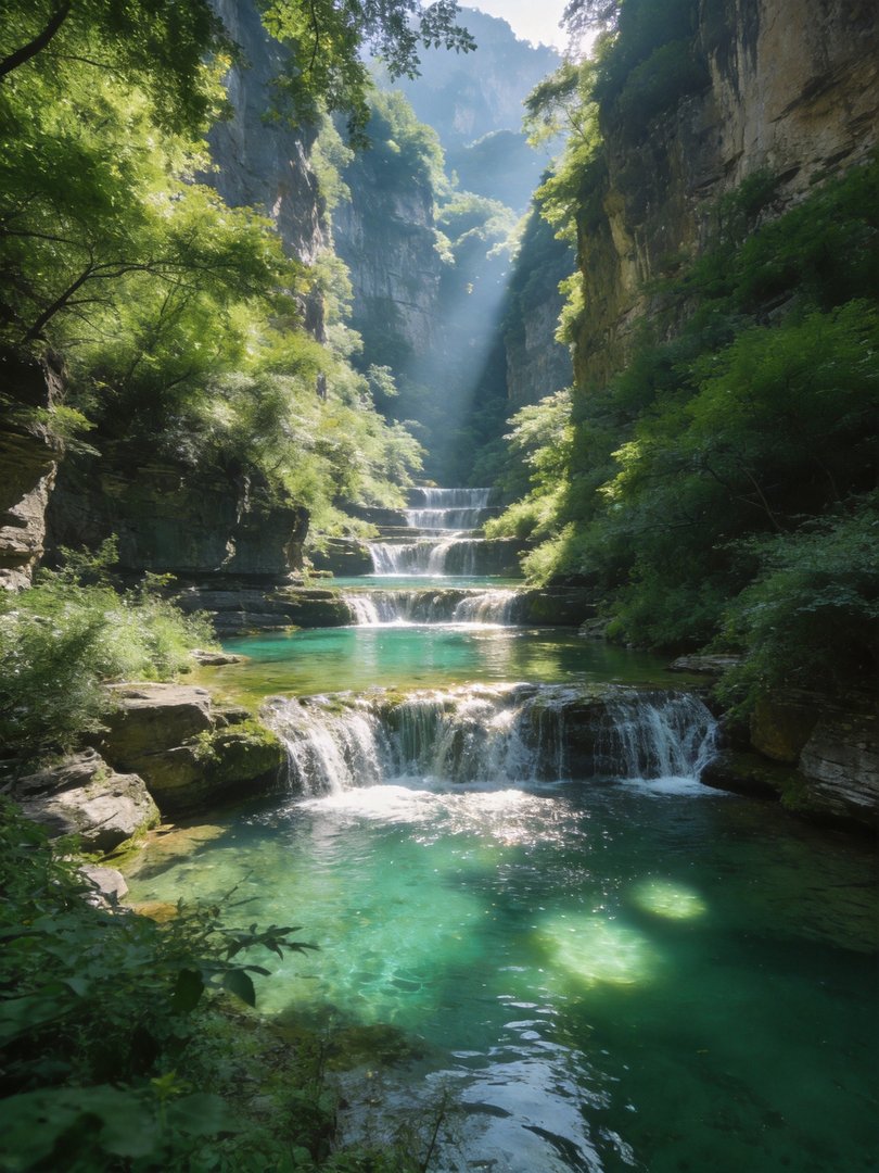 潭瀑峡