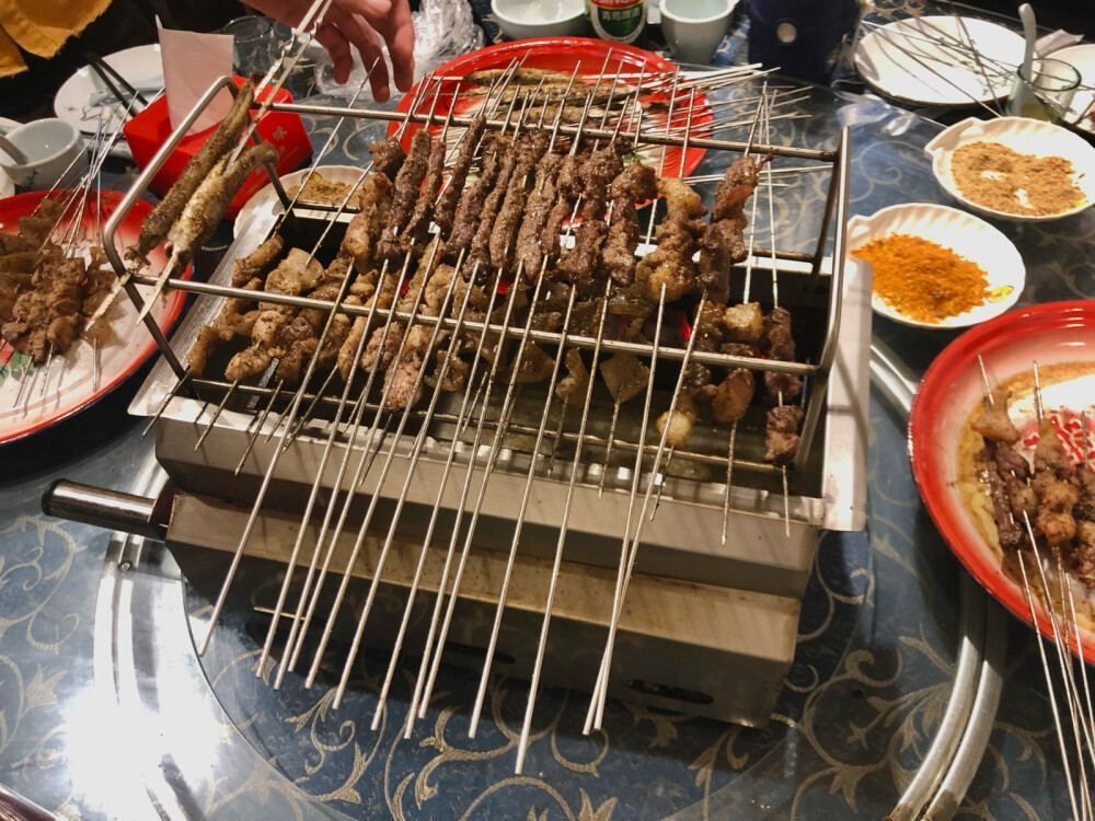 小饼卷羊肉