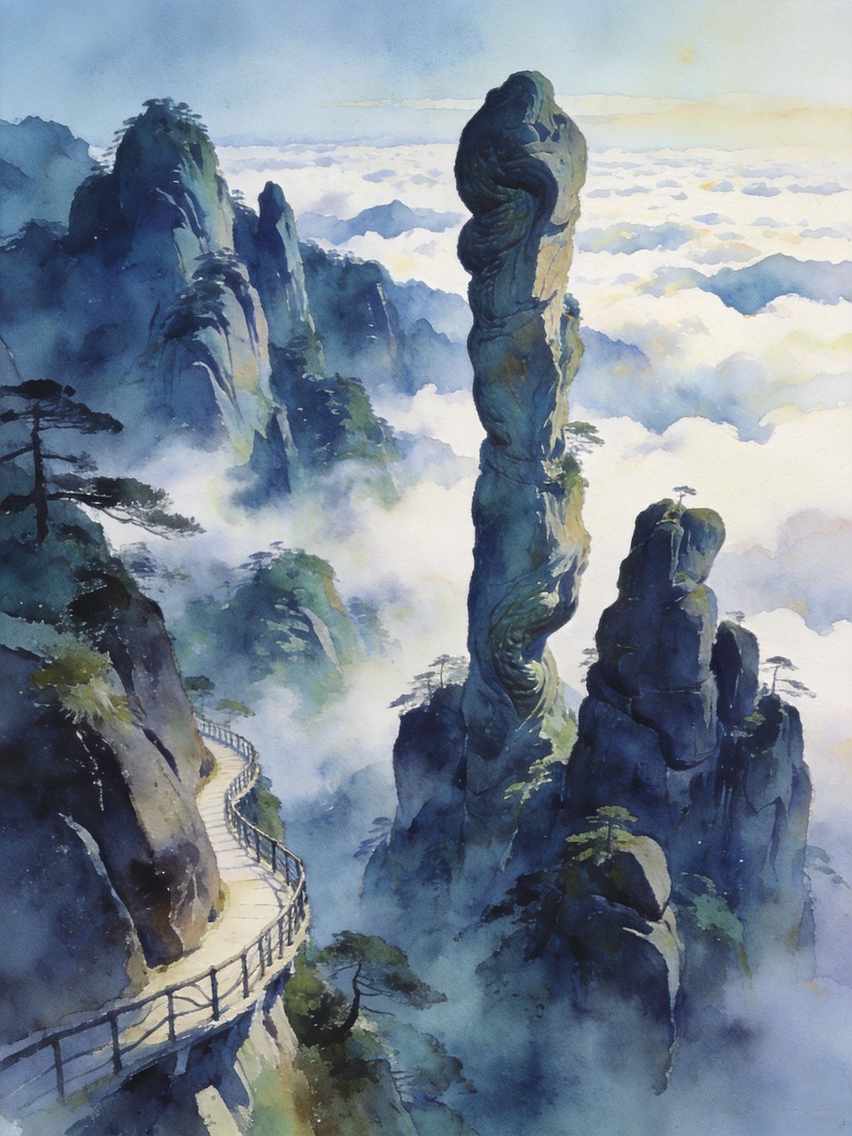 三清山花岗岩峰林